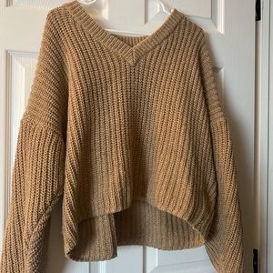 Madewell Cropped Knit Sweater